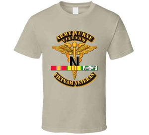 Army - Army Nurse W Vietnam Svc Ribbons T Shirt