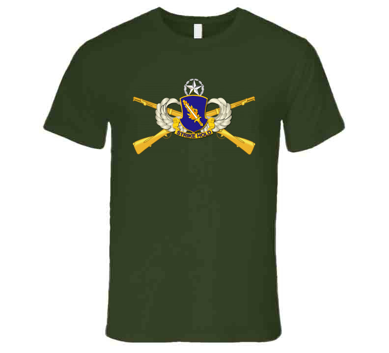 504th Infantry Regiment Airborne Badge T-Shirt | Devils in Baggy Pants ...