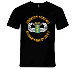 Special Forces - SSI - Wings T Shirt