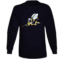 Load image into Gallery viewer, Navy - Seabee - Bee Only  - No Shadow X 300 T Shirt
