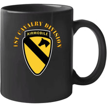 Load image into Gallery viewer, Army - 1st Cavalry Division SSI w Airmobile Tab T Shirt

