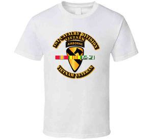 Ist Cavalry Division (Airborne) w SVC Ribbons T Shirt