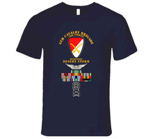 Load image into Gallery viewer, Army - 6th Cavalry Brigade - Desert Storm with Armed Forces Expeditionary Medal Ribbon with Arrow T Shirt, Premium and Hoodie
