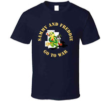 Load image into Gallery viewer, Navy - Sof - Sammy - Freddie - Go To War V1 T Shirt
