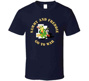 Navy - Sof - Sammy - Freddie - Go To War V1 T Shirt