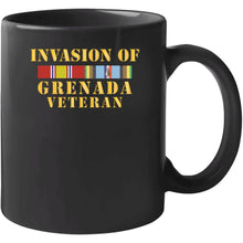 Load image into Gallery viewer, Army - Grenada Invasion Veteran W  Exp Svc T Shirt
