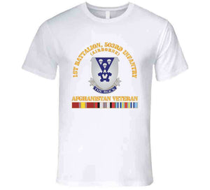 Army - 1st Bn 503rd Infantry - Afghanistan Veteran X 300 T Shirt