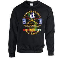 Load image into Gallery viewer, Army - Vietnam Combat Veteran W 1st Bn - 50th Inf - 173rd Airborne Bde 1968-69 W Vn Svc T Shirt
