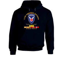 Load image into Gallery viewer, Army - 11th Airborne Division - Raid At Los BaÃ±os - Wwii W Pac Svc Long Sleeve T Shirt
