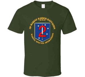 Sof - Usmc 2d Marine Raider Battalion - T-shirt