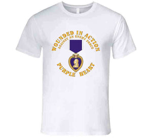 Wounded In Action - Purple Heart Hoodie