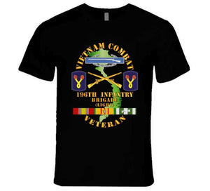 Army - Vietnam Combat Infantry Vet W 196th Inf Bde - Ssi X 300 T Shirt