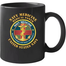 Load image into Gallery viewer, Navy Medicine - Medical Power For Naval Superiority X 300 T Shirt
