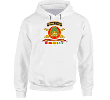 Load image into Gallery viewer, Army - 5th Field Artillery W Br - Ribbon Vn Svc Vet Tab Hoodie
