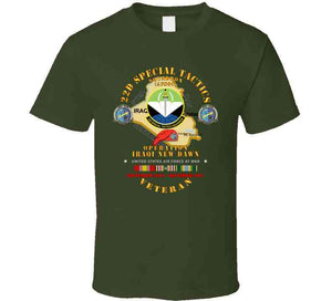 Usaf - 22d Special Tactics Squadron - Opn Iraqi New Dawn - 2011 W Iraq Svc T Shirt