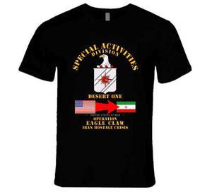 Sof - Operation Eagle Claw - Iran - Cia - Sad - T-shirt