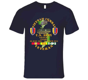 Army - Vietnam Combat Veteran - Us Army Vietnam - Usarv T Shirt