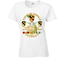 Load image into Gallery viewer, Army - Vietnam Combat Veteran - Medevac - Door Gunner W 1st Cav Div W Vn Svc Long Sleeve T Shirt
