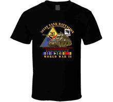 Load image into Gallery viewer, Army - 761st Tank Battalion - Black Panthers - W Tank W Ssi Wwii  Eu Svc T Shirt
