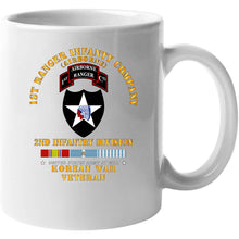 Load image into Gallery viewer, Army - 1st Ranger Inf Company - 2nd Id W Korea Svc X 300 T Shirt
