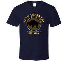 Load image into Gallery viewer, Army - 92nd Infantry Division - Buffalo Soldiers RGB 300DPI Ladies T Shirt
