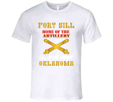Load image into Gallery viewer, Army - Fort Sill, Home Of Artillery W Cassion - Gold X 300 T Shirt
