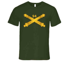 Load image into Gallery viewer, Army - 94th Field Artillery Regiment - Arty Br Wo Txt Long Sleeve T Shirt
