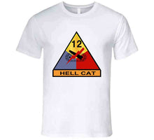 Load image into Gallery viewer, Army - 12th Armored Division, &quot;Hell Cat&quot;, without Text - T Shirt, Premium and Hoodie
