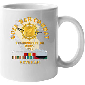 Army - Gulf War Combat Vet  - Transportation Corps X 300 T Shirt