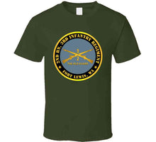 Load image into Gallery viewer, Army - 2nd Bn 3rd Infantry Regiment - Ft Lewis, Wa - The Old Guard W Inf Branch Long Sleeve T Shirt

