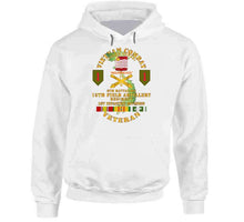 Load image into Gallery viewer, Army - Vietnam Combat Vet - 6th Bn 15th Artillery - 1st Infantry Div W105mm T Shirt
