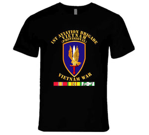 Army - 1st Aviation Brigade (provisional) - Vietnam War W Svc T Shirt