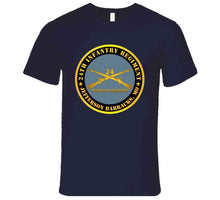 Load image into Gallery viewer, Army - 24th Infantry Regiment - Jefferson Barracks, Mo - Buffalo Soldiers W Inf Branch T Shirt
