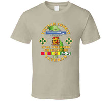 Load image into Gallery viewer, Army - Vietnam Combat Infantry Veteran W 1st Bn 14th Inf - 4th Id Ssi T-shirt
