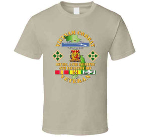 Army - Vietnam Combat Infantry Veteran W 1st Bn 14th Inf - 4th Id Ssi T-shirt