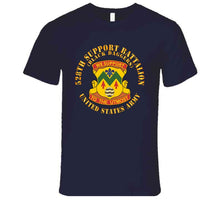 Load image into Gallery viewer, Army - 528th Support Battalion - Dui - Black Daggers X 300 T Shirt
