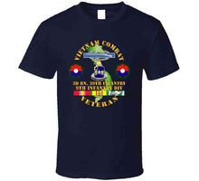 Load image into Gallery viewer, Army - Vietnam Combat Infantry Veteran W 3rd Bn 39th Inf - 9th Id Ssi T Shirt
