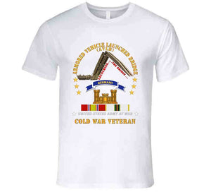 Armoured Vehicle Launcher Bridge (avlb)  - Launching - W  Germany Tab - Cold War Vet X 300 T Shirt