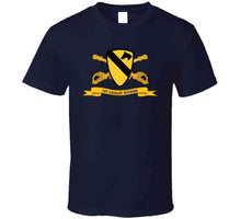 Load image into Gallery viewer, Army - 1st Cavalry Division - Ssi  Wo White Border W Br - Ribbon T Shirt
