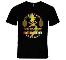 Load image into Gallery viewer, Army - Vietnam Combat Vet - 8th Bn 6th Artillery - 1st Inf Div Ssi T Shirt
