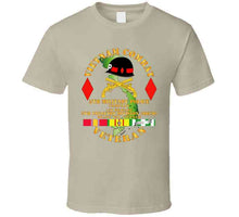 Load image into Gallery viewer, Army - Vietnam Combat Veteran W 5th Military Police Co W 5th Id T Shirt
