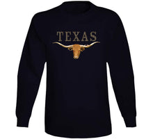 Load image into Gallery viewer, Texas - Rattler Skin -texas Longhorn  X 300 Long Sleeve
