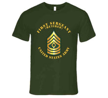 Load image into Gallery viewer, Army - First Sergeant (1SG) (Retired) T Shirt, Premium, Hoodie
