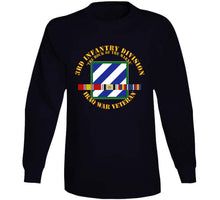 Load image into Gallery viewer, Army - 3rd Id - Iraq Vet  - The Rock Of The Marne W Svc Ribbons T Shirt
