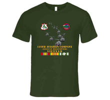 Load image into Gallery viewer, Army - 119th Aviation Company (assault Helicopter) W Ssi W Vn Svc X 300 T Shirt
