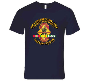 Army - 8th TranGrop w SVC Ribbon  T Shirt