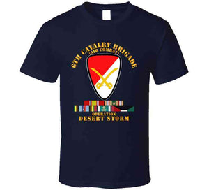 Army - 6th Cavalry Bde - Desert Storm W Ds Svc - Afem W Arrow Classic, Hoodie, and Premium