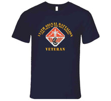 Load image into Gallery viewer, Army - 124th Signal Bn - The Voice Of The Iron Horse - Ssi - Veteran  X 300 T Shirt
