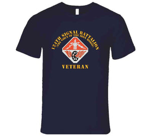 Army - 124th Signal Bn - The Voice Of The Iron Horse - Ssi - Veteran  X 300 T Shirt