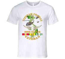 Load image into Gallery viewer, Army - Vietnam Combat Veteran Door Gunner - Air Assault with Vietnam Service Ribbons T-shirt, Premium, Hoodie
